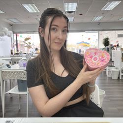 Deko Deko - Me & my finished decoden jewelry box at Deko Deko DIY