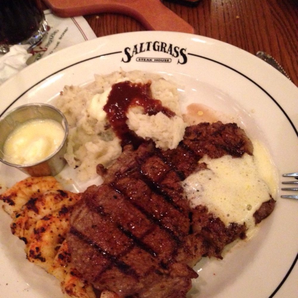 Saltgrass Steak House - Steak dinner. It was good! - Steakhouses Near Me - Port Arthur, Texas Saltgrass Steak House - Steak dinner. It was good! - Steakhouses Near Me - Port Arthur, Texas