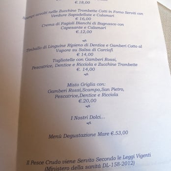 La Coccinella - Seafood menu - Trattorie Near Me - Serravalle Langhe, CN