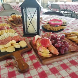 Made our own charcuterie