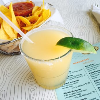 Pure Taqueria - Peach Margarita - Mexican Near Me - Duluth, Georgia