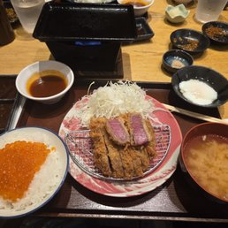A5 Wagyu Tenderloin with Salmon Roe upgrade A5 Wagyu Tenderloin with Salmon Roe upgrade