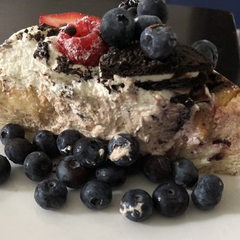 Chateau De Chantilly Cafe - Inside half of condensed milk bread with fruit (added extra blueberries) $4.99 - Bakeries Near Me - Chantilly, Virginia Chateau De Chantilly Cafe - Inside half of condensed milk bread with fruit (added extra blueberries) $4.99 - Bakeries Near Me - Chantilly, Virginia