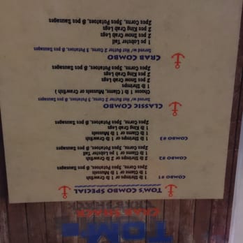 Tom's Crab Shack - Menu - Cajun/Creole Near Me - Concord, California Tom's Crab Shack - Menu - Cajun/Creole Near Me - Concord, California
