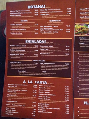 Menu photo 6 Real Hacienda Terre Haute, IN Menu photo 6 Real Hacienda Terre Haute, IN