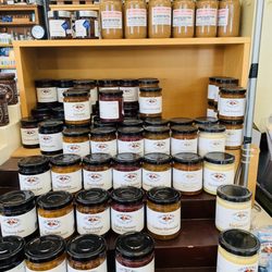 Preserves and almond butter