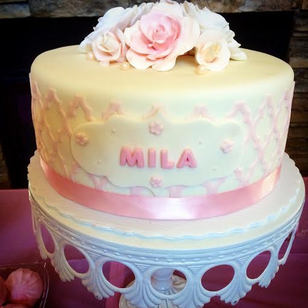Marvel Cake - 5.16.15 - Mila's baby shower cake. Vanilla & with Strawberries inside - Bakeries Near Me - Campbell, California Marvel Cake - 5.16.15 - Mila's baby shower cake. Vanilla & with Strawberries inside - Bakeries Near Me - Campbell, California