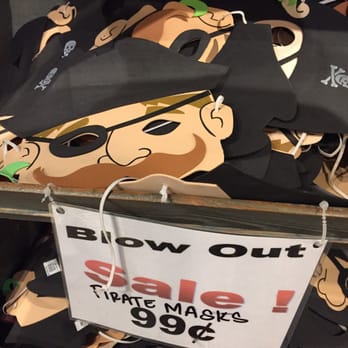 Mackerel Jack's Trading Company - Pirate mask for 0.99¢ - Flowers & Gifts Near Me - Monterey, California Mackerel Jack's Trading Company - Pirate mask for 0.99¢ - Flowers & Gifts Near Me - Monterey, California