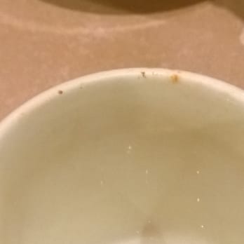 Great Wall Restaurant - The tea cup (notice the food stains) - Chinese Near Me - Lancaster, California