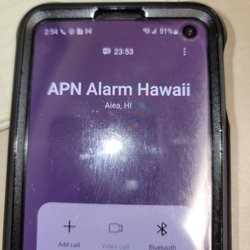 APN Alarm Company - Takes forever to answer. Still waiting.