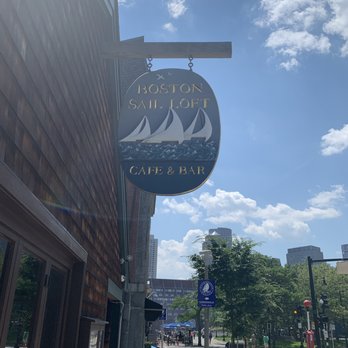 Boston Sail Loft - Sign out front. - Bars Near Me - Boston, Massachusetts