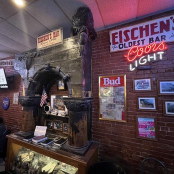 Eischen's Bar - Shows the oldest bar in Oklahoma, since 1896 - Bars Near Me - Okarche, Oklahoma