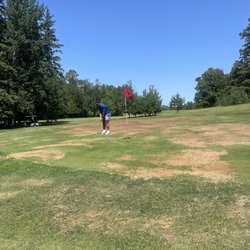 Castle Highlands Golf Course - This is what the greens look like on the front line didn't want to spend the money to play the back 9