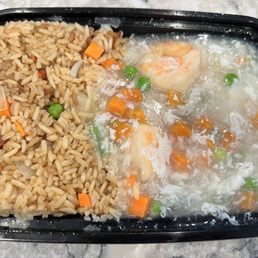 Shrimp w Lobster Sauce & Fried Rice