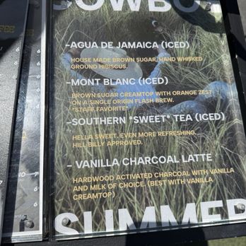 Cowboy Coffee - Menu - Coffee & Tea Near Me - Sunnyvale, California
