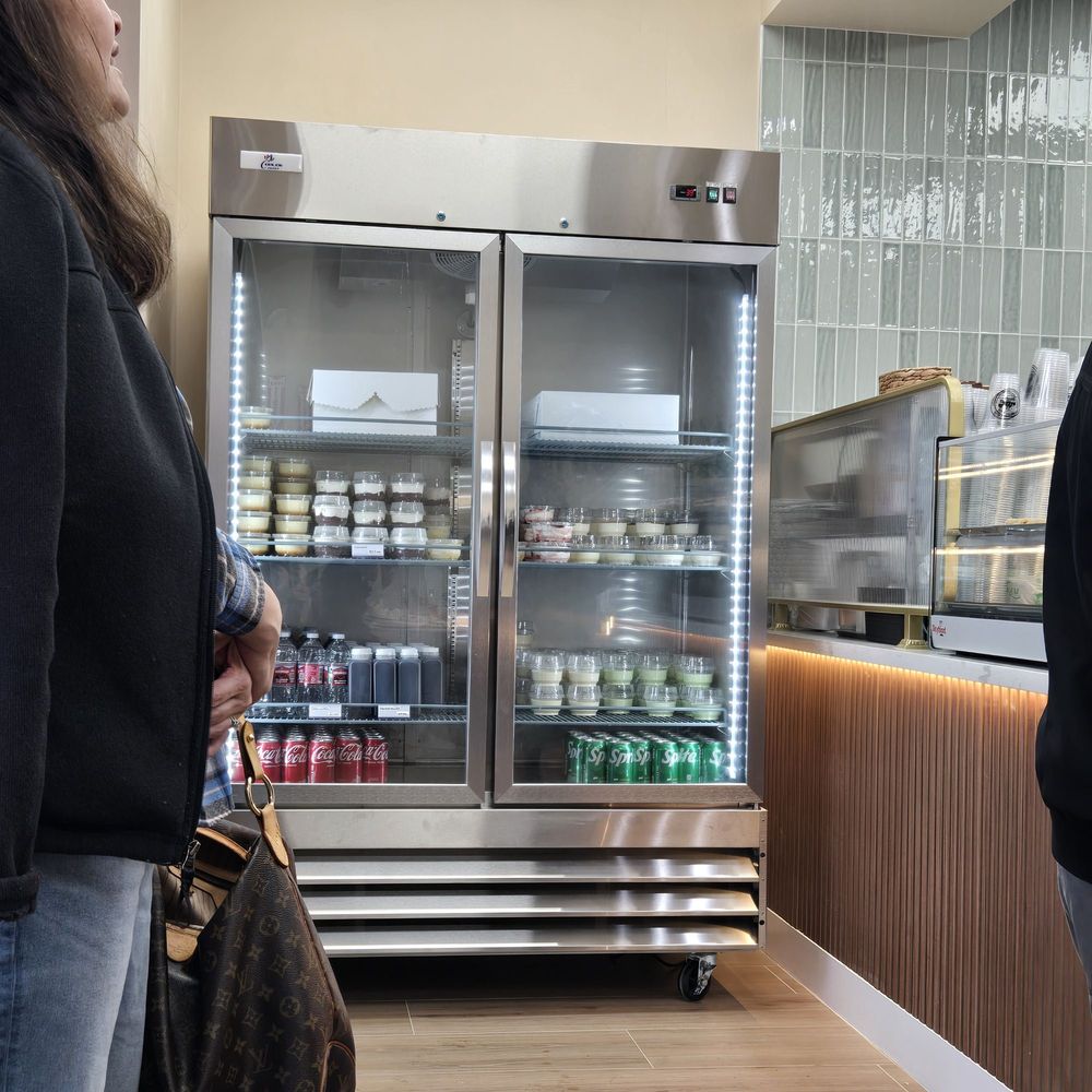 Banh Mi Blvd - Fridge of desserts - Sandwiches Near Me - Rancho Cordova, California