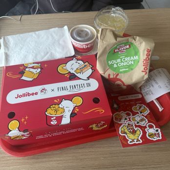 Jollibee - FINAL FANTASY XIV Box Meal - Fast Food Near Me - West Covina, California