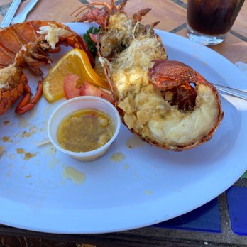 Villa Ortega's - Lobster with garlic sauce - Seafood Near Me - Puerto Nuevo, BCN