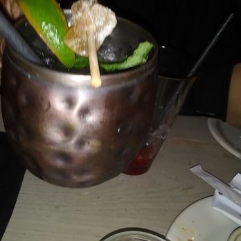 Bonefish Grill - Moscow Mule- VERY BLAND...NOT GOOD AT ALL!! :-( - Seafood Near Me - Rockville Centre, New York