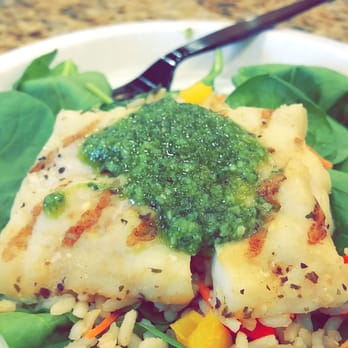 Life Cafe - Pollock with Brown Rice - New American Near Me - Scottsdale, Arizona