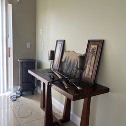 AZ Thrift Shop - I found both tables and candle stick holders there.