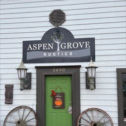 Aspen Grove Rustics - Front door