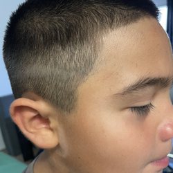 Cute Haircuts for Kids - Middle is not blended and sideburns are horrible!