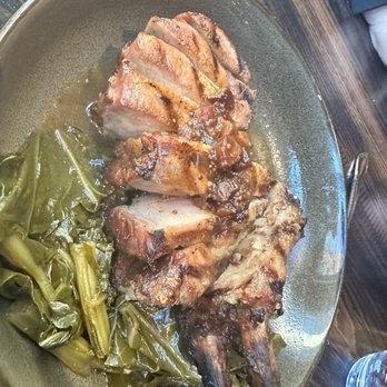 Fixe Austin's Southern House - Pork chops and greens - Southern Near Me - Austin, Texas