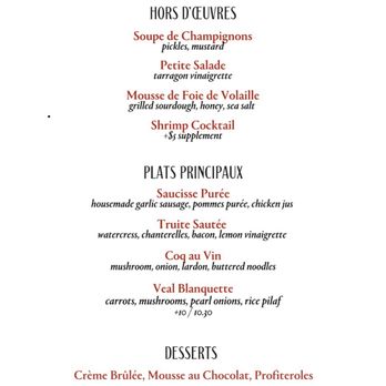 Saint George Bistro - French Near Me - Hastings on Hudson, New York