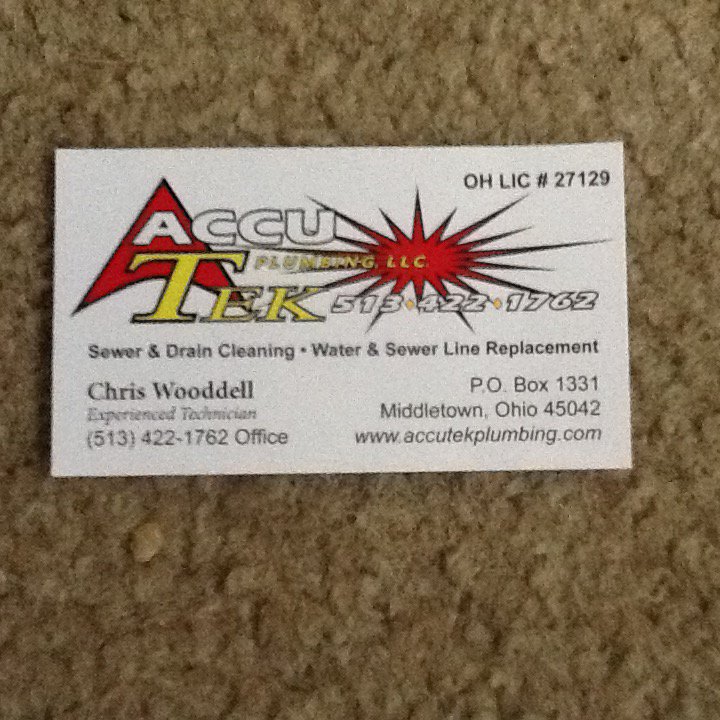 Slide of Accu-Tek Plumbing