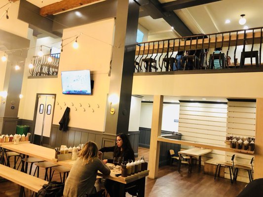 Photo of Wursthall - San Mateo, CA, United States. Love the open feel and clean well lighted ambiance.