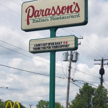 Parasson's Italian Restaurant - The sign! - Italian Near Me - Akron, Ohio Parasson's Italian Restaurant - The sign! - Italian Near Me - Akron, Ohio