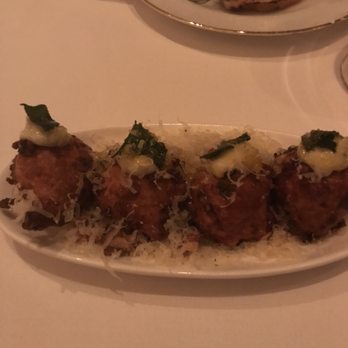 Yvonne's - Apple, cheddar fritters - New American Near Me - Boston, Massachusetts