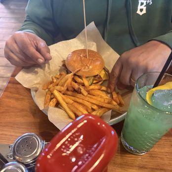 Lazy Dog Restaurant & Bar - BBQ Ranch Bacon Burger* - New American Near Me - Concord, California Lazy Dog Restaurant & Bar - BBQ Ranch Bacon Burger* - New American Near Me - Concord, California