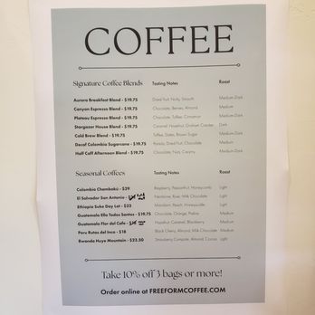 FreeForm Coffee Roasters - Coffee Roasteries Near Me - Sedona, Arizona