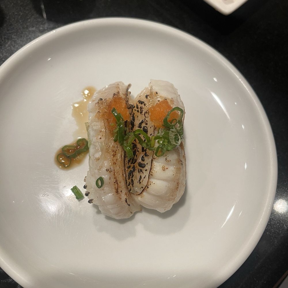 Shin Sushi - Charred/smoked halibut - Sushi Bars Near Me - Mission Viejo, California Shin Sushi - Charred/smoked halibut - Sushi Bars Near Me - Mission Viejo, California