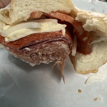 Tamburino's Deli - this is the lovely sandwich they gave me... with stale bread cant even hold the sandwich to eat it and covered in oil - Delis Near Me - Cedarhurst, New York Tamburino's Deli - this is the lovely sandwich they gave me... with stale bread cant even hold the sandwich to eat it and covered in oil - Delis Near Me - Cedarhurst, New York