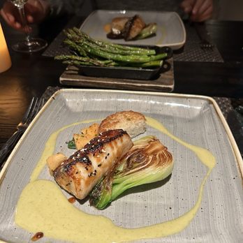 Six Seven Restaurant - Miso black cod (they split it in two for us) - New American Near Me - Seattle, Washington Six Seven Restaurant - Miso black cod (they split it in two for us) - New American Near Me - Seattle, Washington