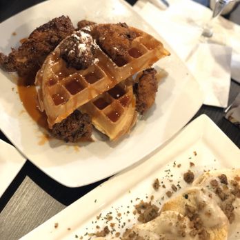 Crafted - Chicken & waffles, biscuits & gravy - New American Near Me - St. Louis, Missouri Crafted - Chicken & waffles, biscuits & gravy - New American Near Me - St. Louis, Missouri