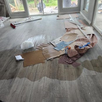 Inoa Construction Group - Roof leaked on our brand new floor and they didn't cover up all of our new floor when they texture and painted. - General Contractors Near Me