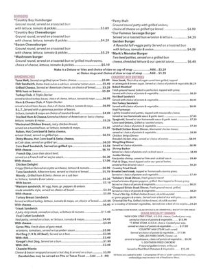 Menu photo 1 Country Boy Restaurant Hazel Park, MI Menu photo 1 Country Boy Restaurant Hazel Park, MI