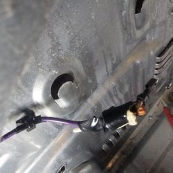 Berry's Appliances - Cable that was refurbished by Berry's appliances and burned. Could have caused a fire on the dryer.