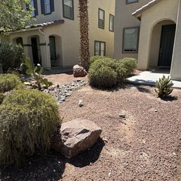 Front yard cleaned up! Front yard cleaned up!