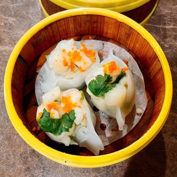 Harbor City Restaurant - Scallop Dumplings with Peavines - Barbeque Near Me - Seattle, Washington Harbor City Restaurant - Scallop Dumplings with Peavines - Barbeque Near Me - Seattle, Washington