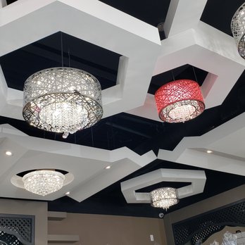 Baklawa King - chandeliers in a restaurant - Patisserie/Cake Shop Near Me - Hamilton, Ontario