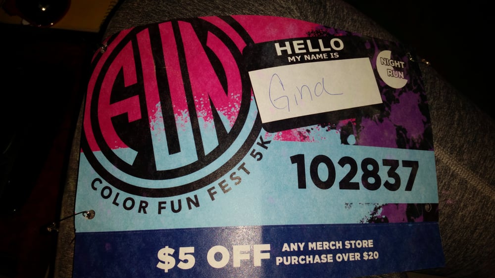 color fun fest 5k Logo