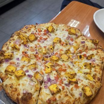 Desi Pizza Bite - Achari paneer pizza - Pizza Near Me - Rancho Cucamonga, California