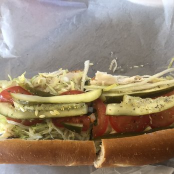 Chubby’s Cheesesteaks - Turkey and cheese with everything. These are HUGE sammys. So good! - Cheesesteaks Near Me - Wickenburg, Arizona