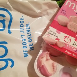 GoPuff - All 4 ice cream items arrived melted...only items in my order