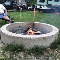 Unacceptably huge fire pit with eye watering green wood that only smokes and doesn't burn Unacceptably huge fire pit with eye watering green wood that only smokes and doesn't burn